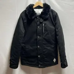 CRIMIE クライミー　デッキジャケット　ボア　ブラック　XL