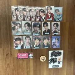 straykids ハン ハンジソン トレカ 缶バッジ まとめ売り