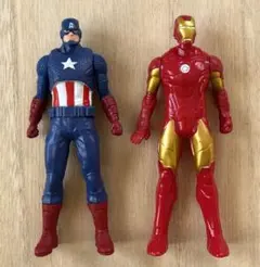 MARVEL キャプテンアメリカ アイアンマン フィギュア 2体セット