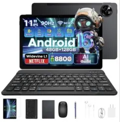 Android16 12インチ Gemini AI機能 大容量バッテリー 顔認識 - メルカリ