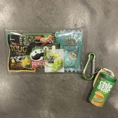 ガチャ詰めポーチ　グリーン　緑