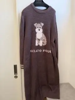 着用1回 ♡GELATO PIQUE ルームウェア 원피스 シュナウザー♡