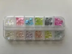 ハート型ネイルパーツ 多色セット　12色