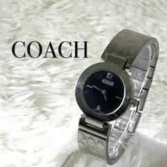COACH クォーツ　腕時計 シルバー　シグネチャー レディース エレガント