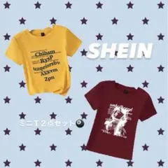 【y2k】SHEIN ミニTシャツ 2点セット