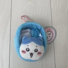 【新品未使用】ちぃかわ　窓付きおかおミニポーチ　ハチワレ