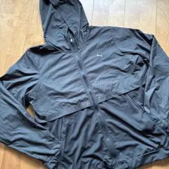 PUMA ブラック レディースウィンドブレーカー XL