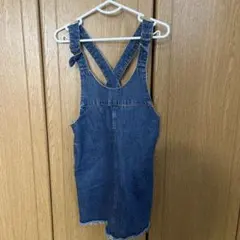 デニム ジャンバースカート 100cm ブランシェス