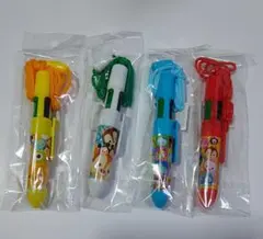 ディズニー ツムツム ひも付き4色ボールペン 4本セット 最終価格