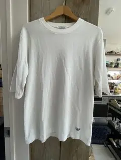 アディダス メッシュ素材 ホワイト Tシャツ 17番