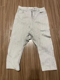 コムデギャルソンGANRYU ホワイトデニムサルエルS GANRYU ホワイトデニムサルエル - メルカリ