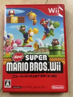 匿名配送　New スーパーマリオブラザーズ Wii 中古