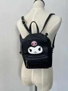 クロミちゃんリュックサック ショルダーバッグ3way黒