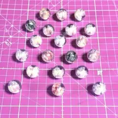 【新品】ビーズ チャーム カスタム デコレーション 発光 20個 まとめ売り