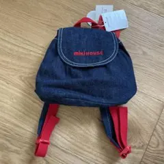 MIKI HOUSE デニム ベビーリュックのサムネイル
