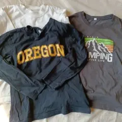 ロンT 3枚 まとめ売り 130 難有