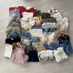 キッズ服まとめ売り女の子約50点 100cm~