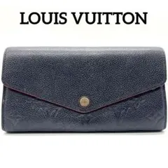 ルイヴィトン モノグラム モノグラムアンプラント ポルトフォイユ サラ 長財布