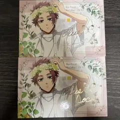 【ブルーロック】 flower crown 糸師冴　特典 イラストカード