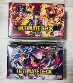 未開封　ONE PIECE ULTIMATE DECK 3兄弟の絆 三船長 アルティメットデッキ 三船長集結【未開封BOX】{-}