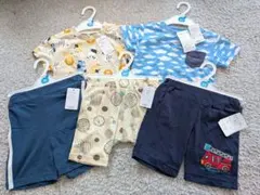 ベビー服セット Tシャツとショートパンツ