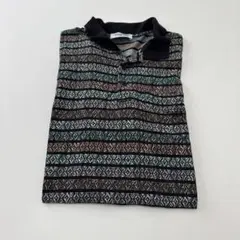 90s MISSONI SPORT刺繍ロゴポケットポロシャツのサムネイル