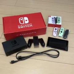 Nintendo Switch 本体 ブラック Joy-Con付き - メルカリ