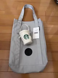 グレー トートバッグ スターバックス　2026福袋