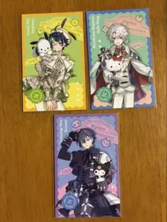 にじさんじDytica ×サンリオフォト風カード　伊波ライ　叢雲カゲツ　小柳ロウ