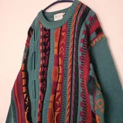 柄ニット ニット