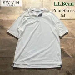 00s L.L.Bean エルエルビーン￤M￤タイ製 鹿の子 ポロシャツ 同色のサムネイル
