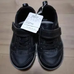 未使用　COMME CA ISM × IFME ブラックスニーカー 17.0cm