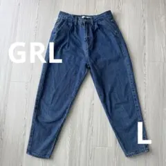 グレイル テーパードデニムパンツ ジーンズ ブルー Lサイズ CU147のサムネイル