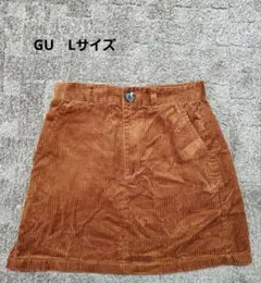 GU コーデュロイミニスカート