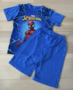 男の子　男児　スパイダーマン パジャマセット 青120