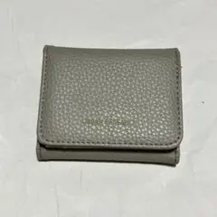 URBAN RESEARCH InRed付録 三つ折り財布 グレージュ ミニ財布
