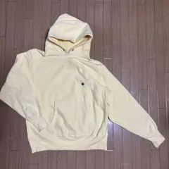 アメリカ製/champion/チャンピオン/パーカー/リバースウィーブ/黄色
