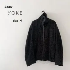 YOKE 25AW ドリズラージャケット BLUE サイズ3 新品未使用タグ付き YOKE 25AW ドリズラージャケット BLUE サイズ3 新品未使用タグ付き