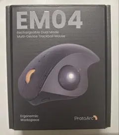 【箱付き美品】ProtoArc EM04 トラックボール Bluetooth
