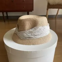 override ラフィアハット