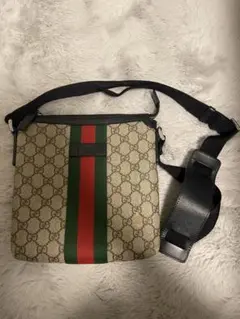 GUCCI シェリーライン　GGスプリーム　メッセンジャーバッグ　ショルダー