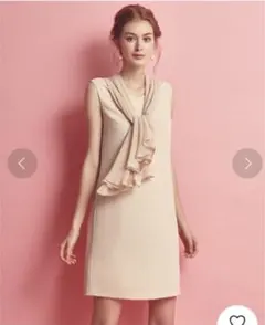 ロイヤルパーティー 3way ケープ ワンピース ドレス　結婚式