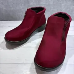 TOP DRY サイドジップ 防水防滑 ボルドー GORE-TEX 24 3Eのサムネイル