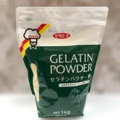 ゼラチンパウダー緑　1ｋｇ　ジェリフのサムネイル