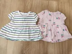 女の子　baby gap　ワンピース2点セット12-18ヶ月　80cm