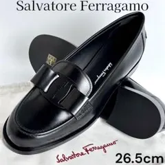 【新品同様】フェラガモ ローファー VIVALD ヴァラリボン レザー ブラック 2026年最新】salvatore ferragamo vivaldoの人気アイテム - メルカリ