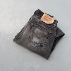 後染め 90s Levi's 501 ヴィンテージ　ブラック　デニム
