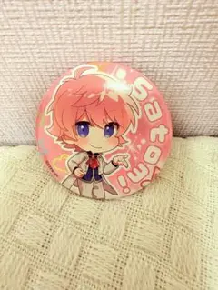 2021にゅーいやーver.!! デフォルメさとみ缶バッジ