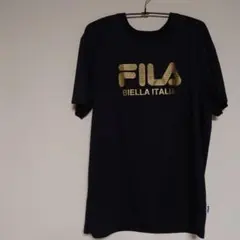 FILA BIELLA ITALIA Tシャツ ブラックのサムネイル