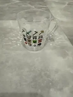 マインクラフト　コップ　カップ　クリアロゴ　新品未使用